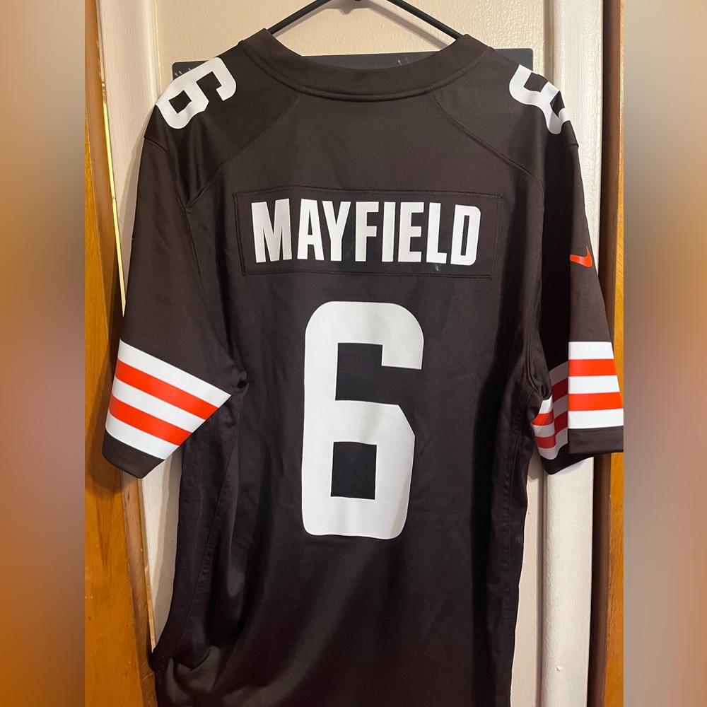 Cleveland Browns Baker Mayfield NFL jersey, Men’s Large